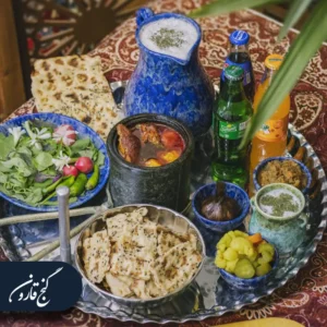 دیزی زعفرانی (100گرم گوشت ران گوسفندی+زعفران اعلاء+دورچین)